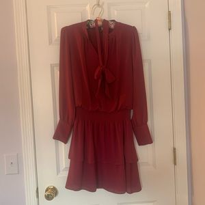 WHBM Burgundy Dress XXS